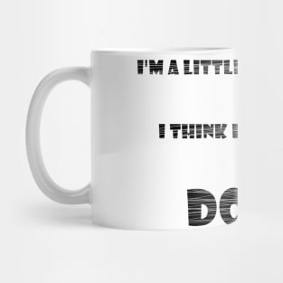 Breaking down (black text) Mug